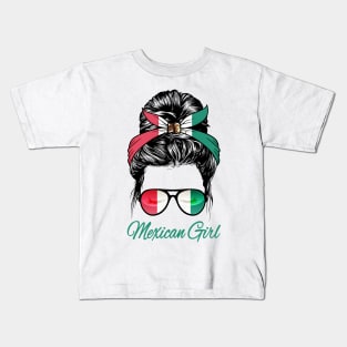 Mexican Girl Kids T-Shirt